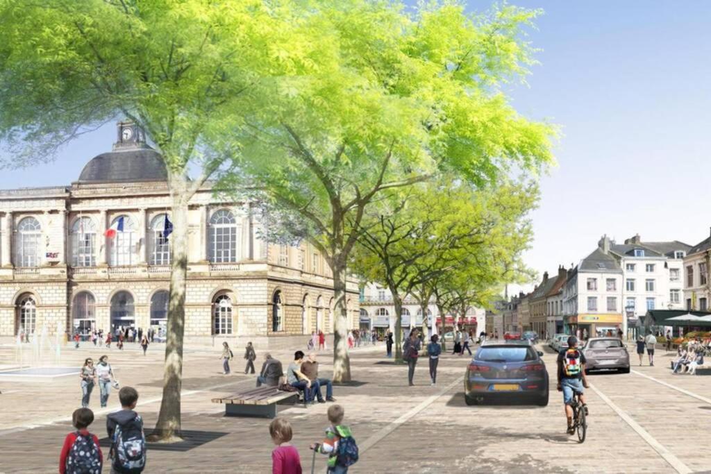 Duplex Ideal Famille, 2 Mn De St-Omer Centre Apartment Saint-Martin-au-Laert ภายนอก รูปภาพ